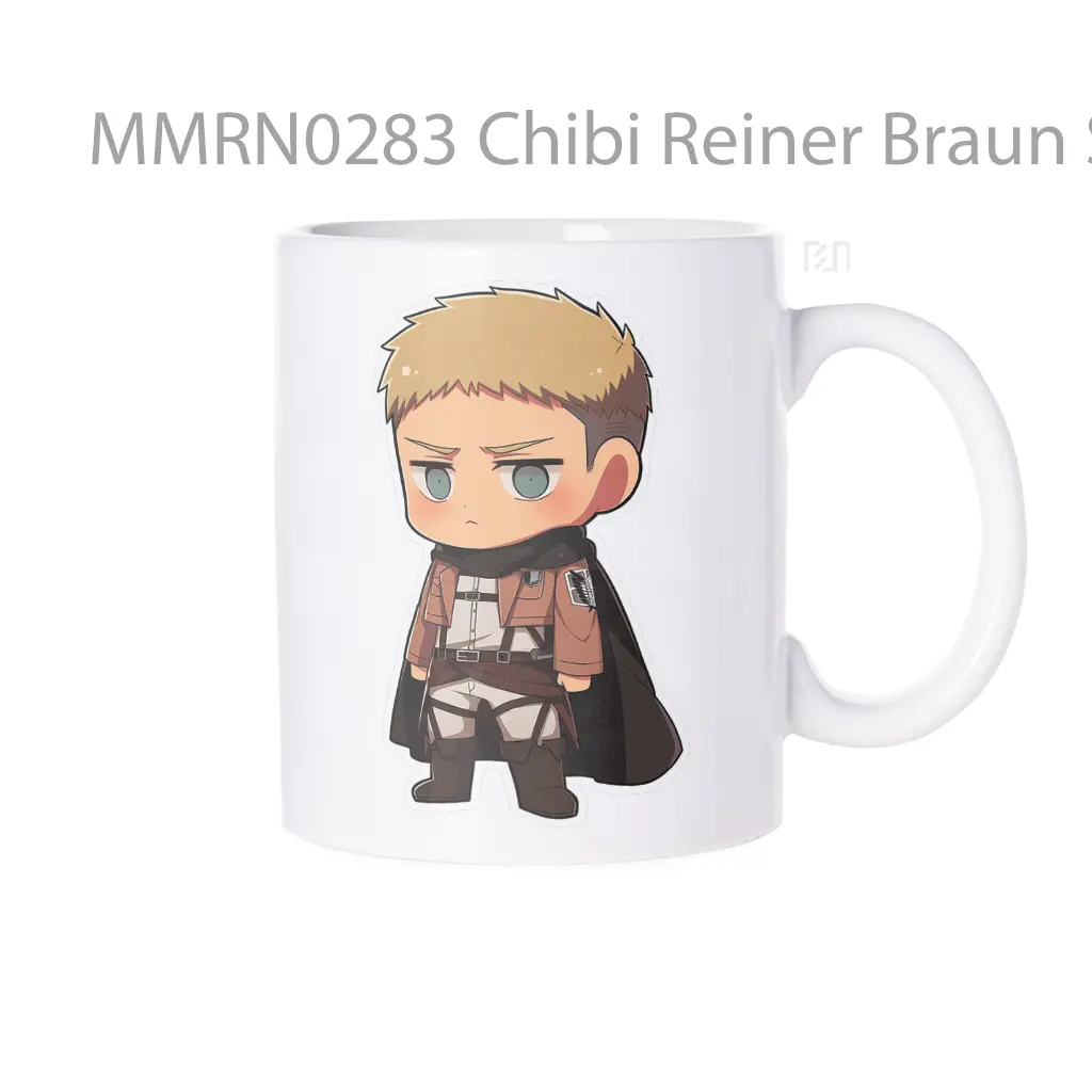 Chibi Reiner Braun Survey Corps Gelas Keramik Mug
