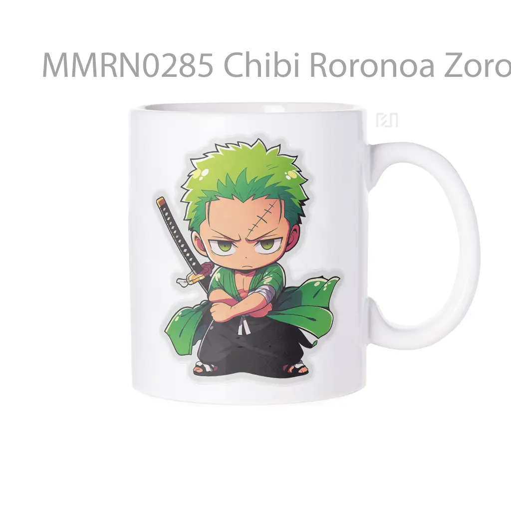 Chibi Roronoa Zoro Gelas Keramik Mug