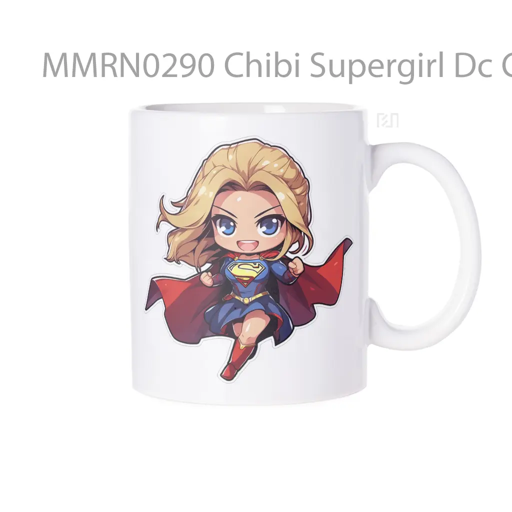 Chibi Supergirl Dc Comics Gelas Keramik Mug