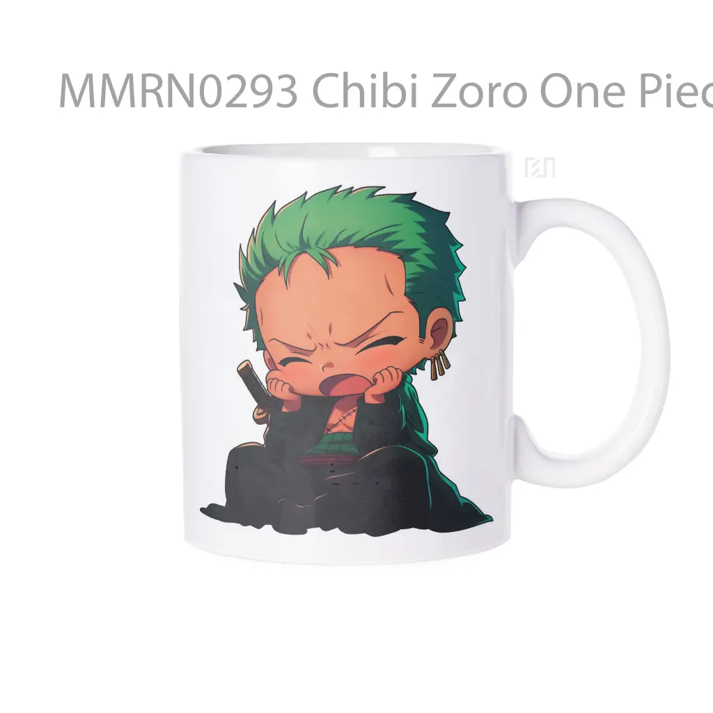 Chibi Zoro One Piece Gelas Keramik Mug