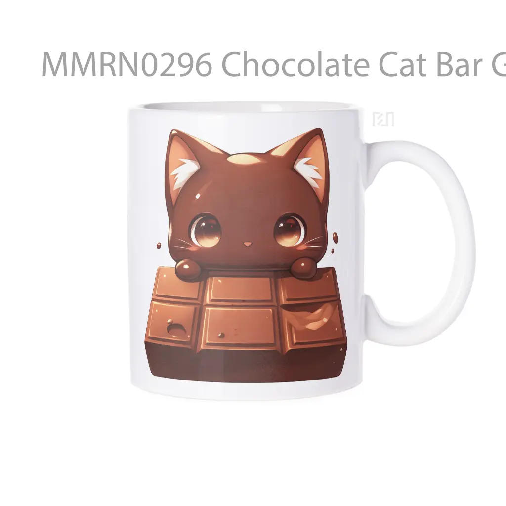 Chocolate Cat Bar Gelas Keramik Mug