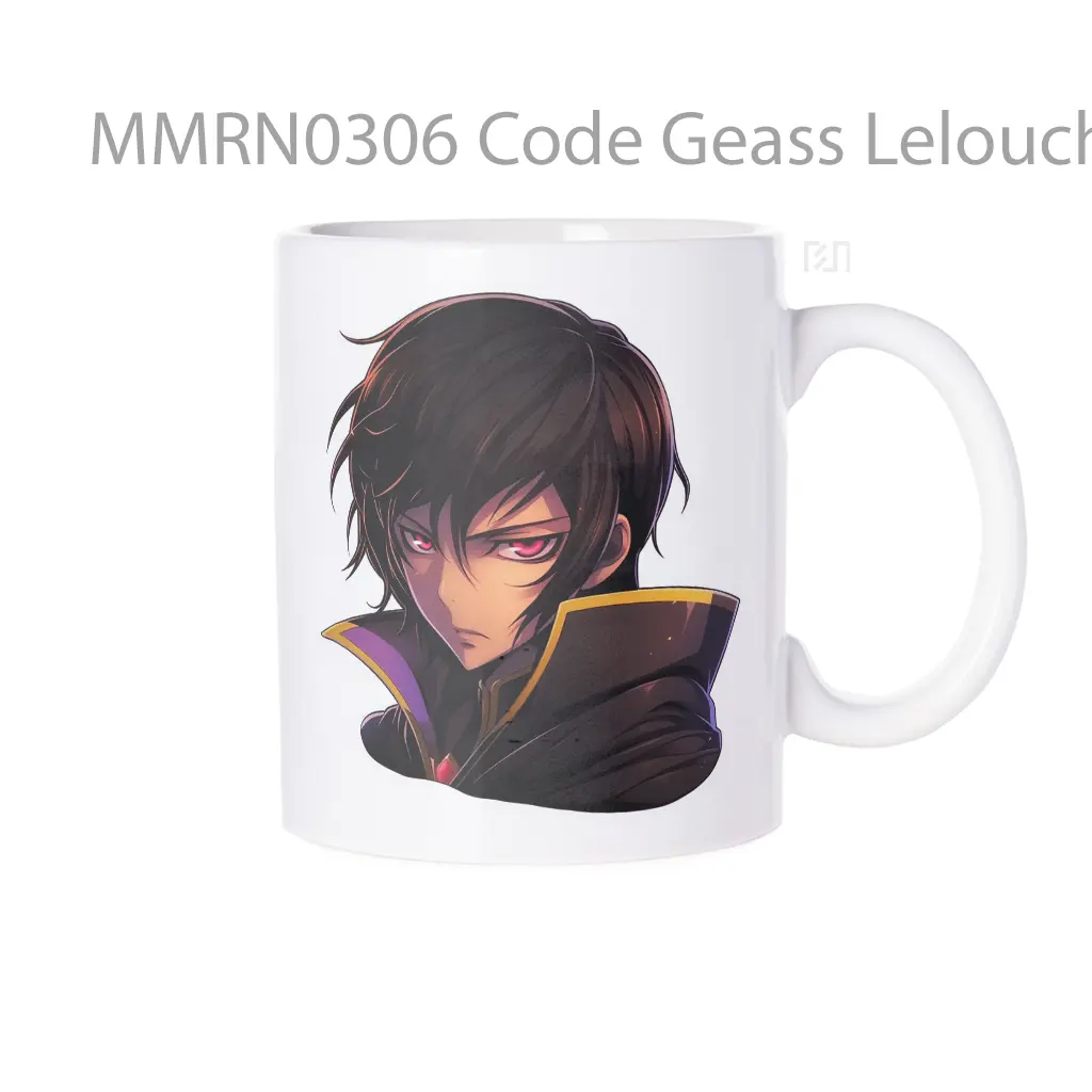 Code Geass Lelouch With Red Eyes Gelas Keramik Mug
