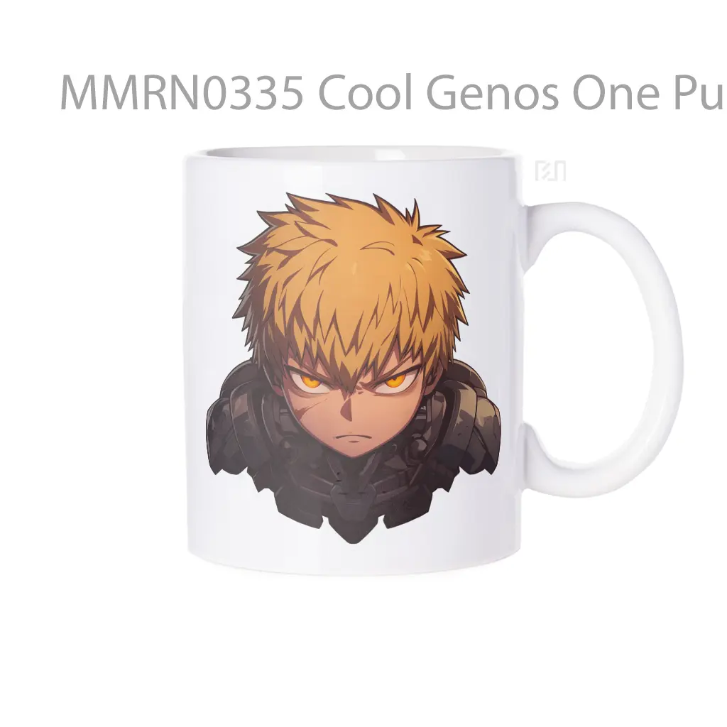 Cool Genos One Punch Man Gelas Keramik Mug