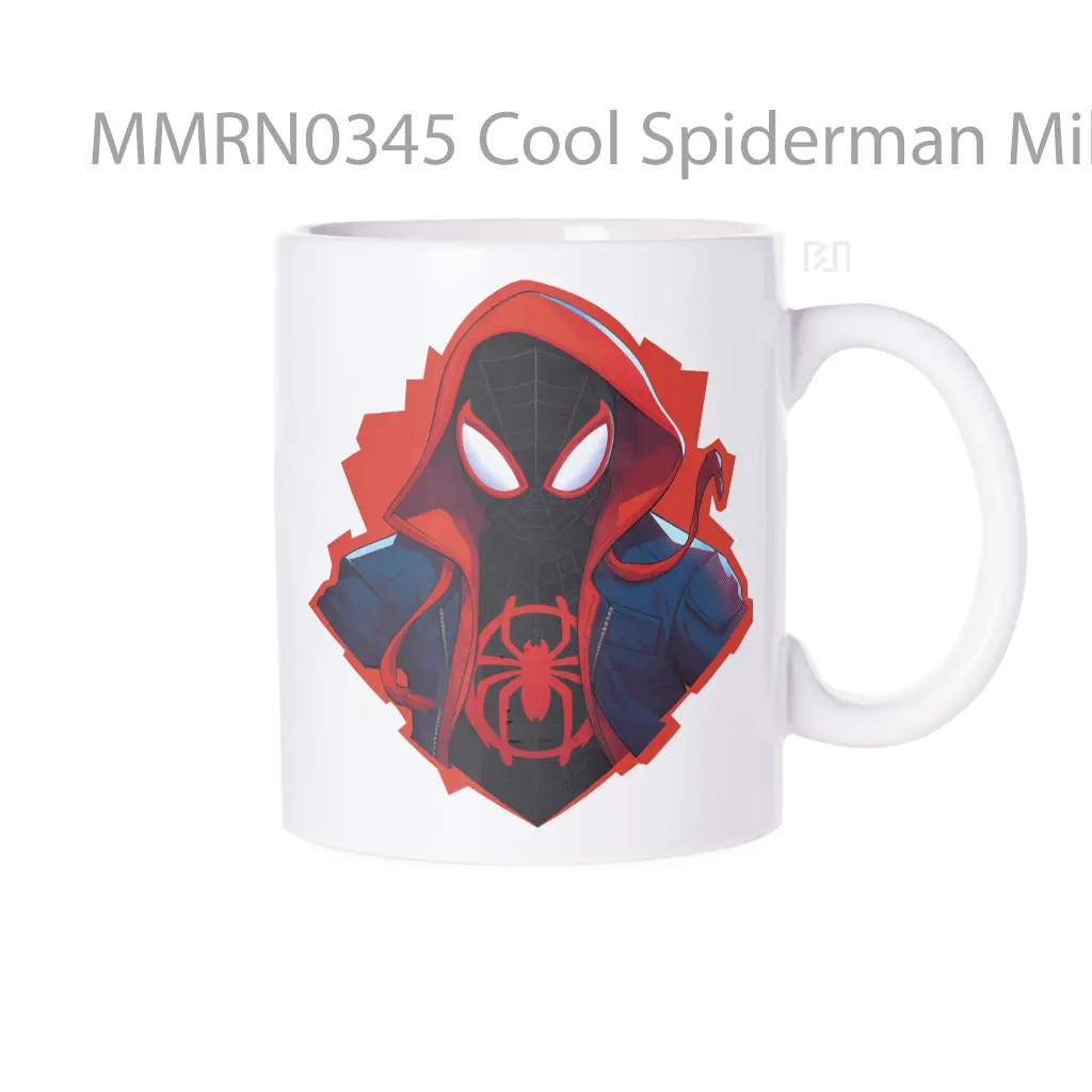 Cool Spiderman Miles Morales Gelas Keramik Mug