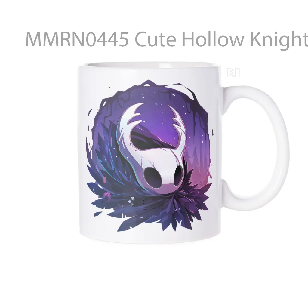 Cute Hollow Knight Face Gelas Keramik Mug