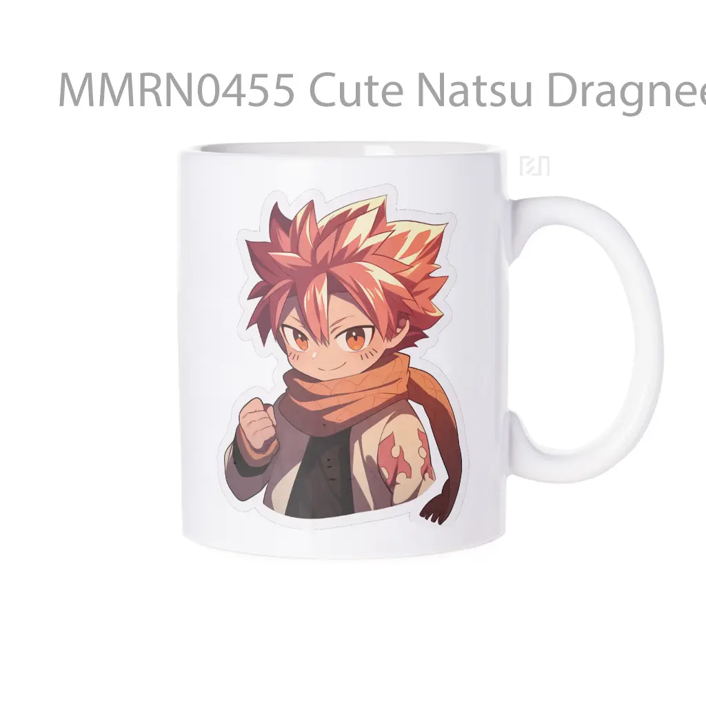 Cute Natsu Dragneel Anime Gelas Keramik Mug