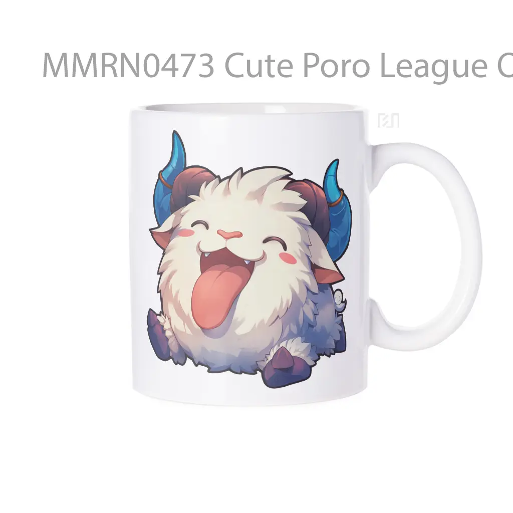 Cute Poro League Of Legends Gelas Keramik Mug