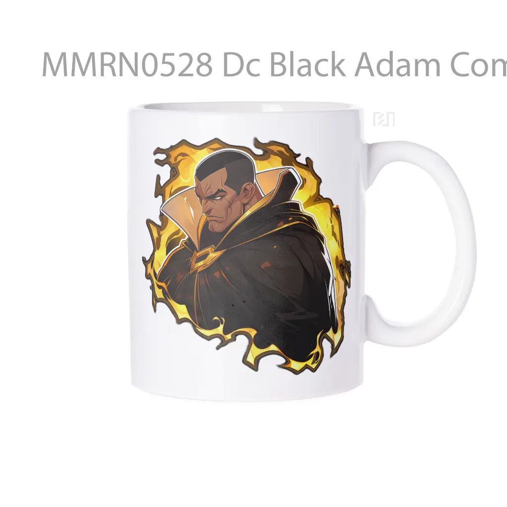Dc Black Adam Comics Gelas Keramik Mug
