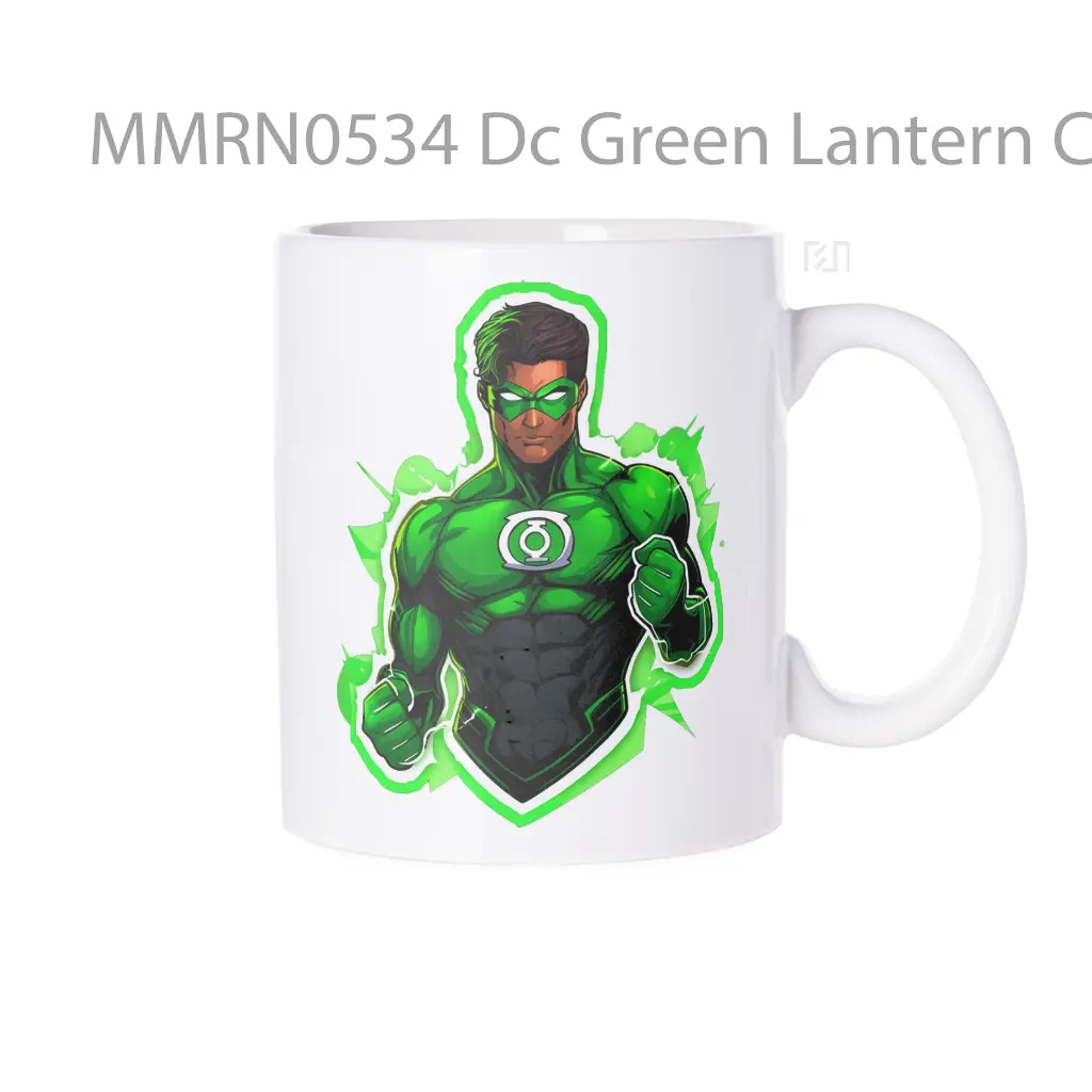 Dc Green Lantern Comics Gelas Keramik Mug