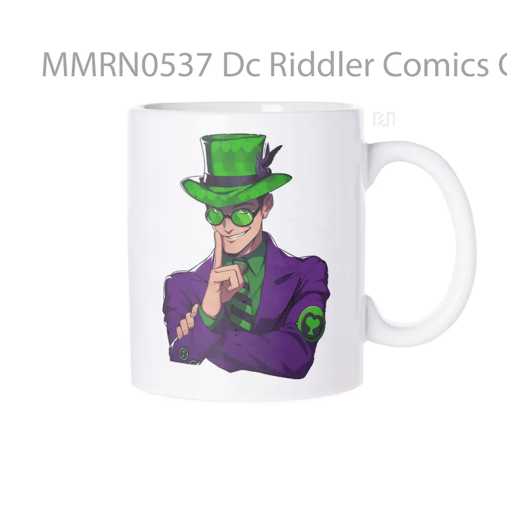 Dc Riddler Comics Gelas Keramik Mug