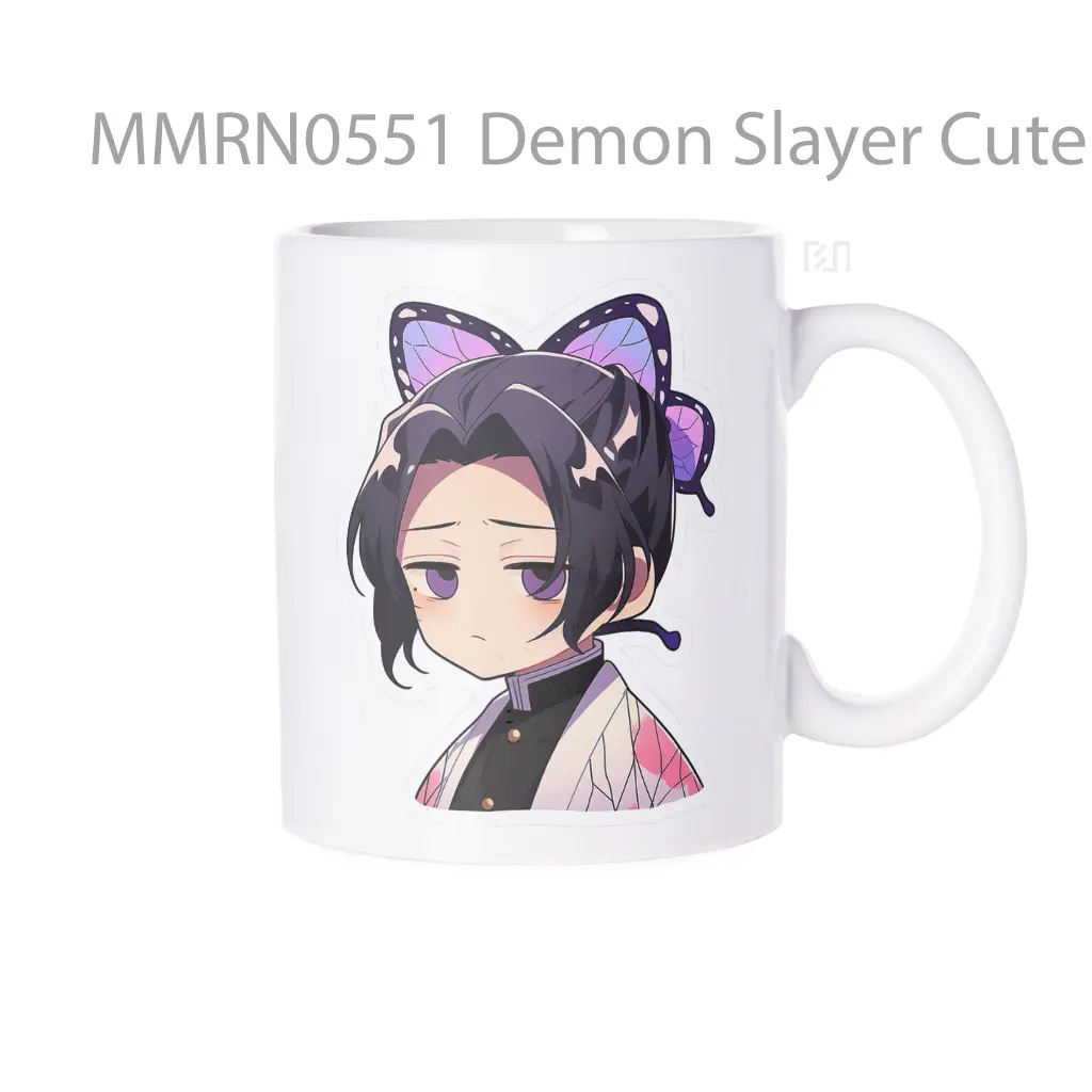 Demon Slayer Cute Sad Shinobu Kocho Gelas Keramik Mug