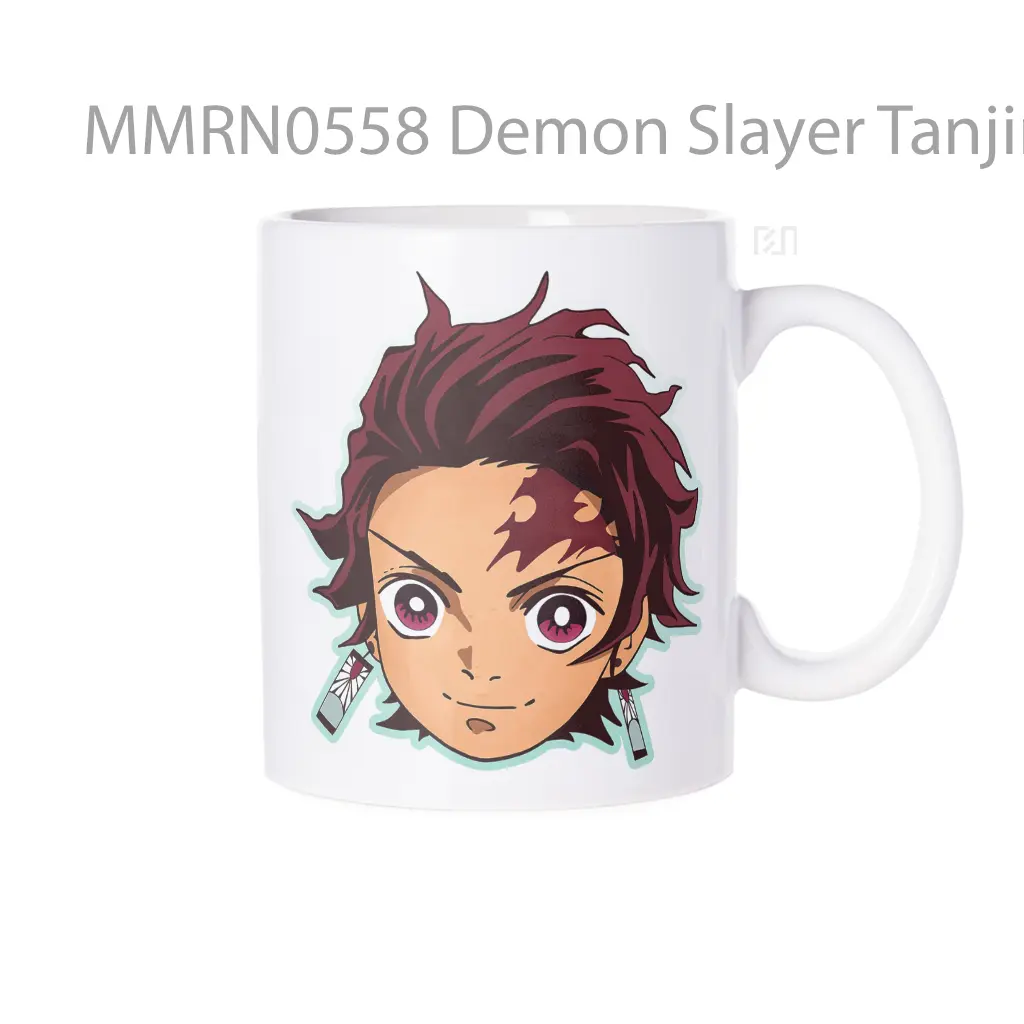 Demon Slayer Tanjiro Kamado Head Gelas Keramik Mug
