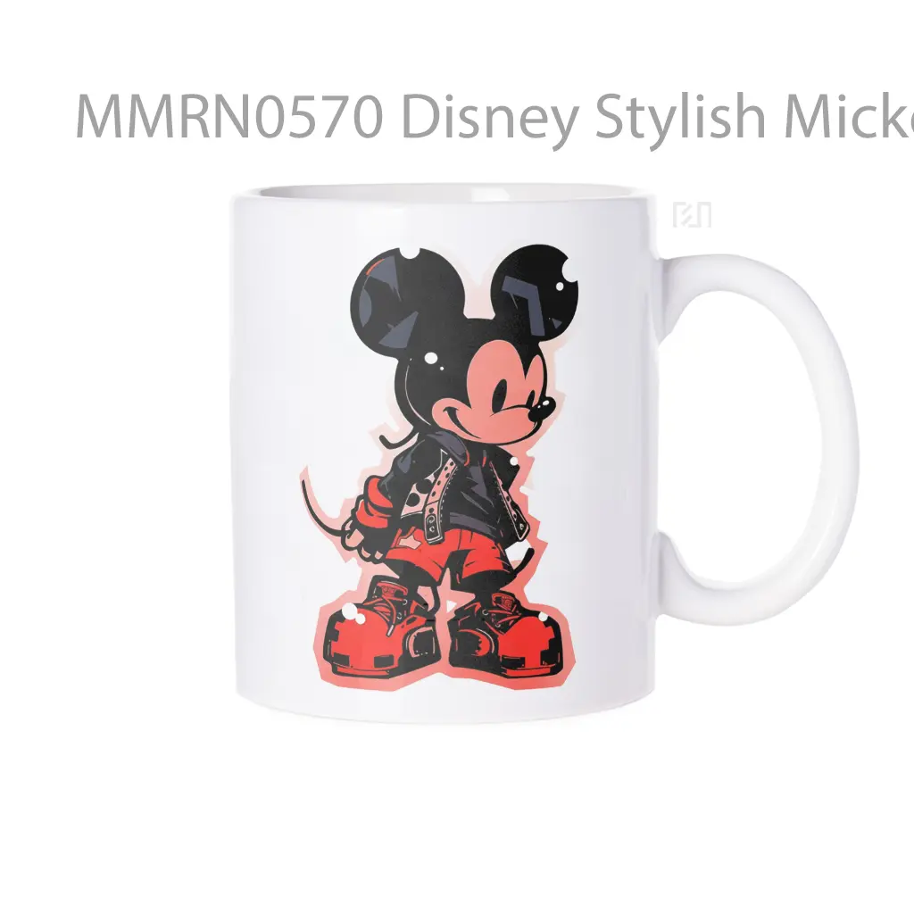 Disney Stylish Mickey Mouse Gelas Keramik Mug