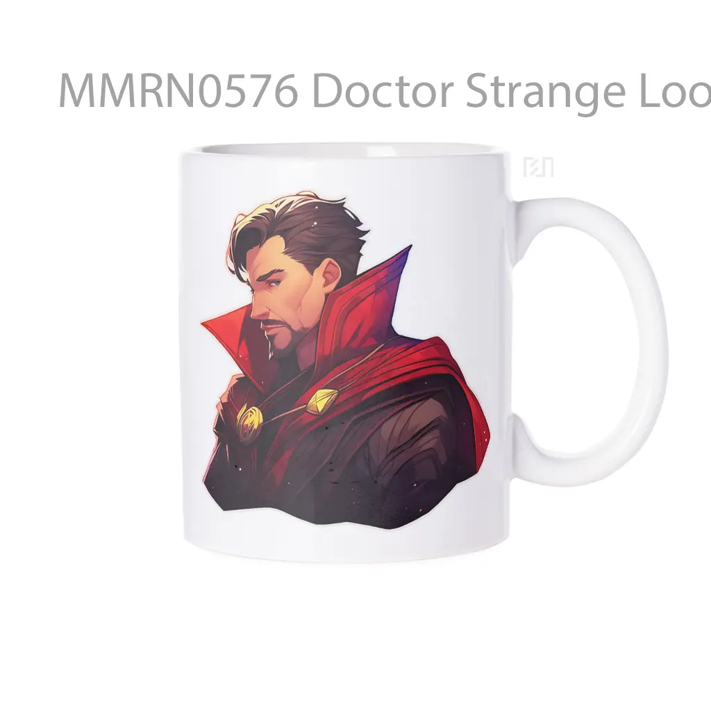 Doctor Strange Looking Aside Gelas Keramik Mug
