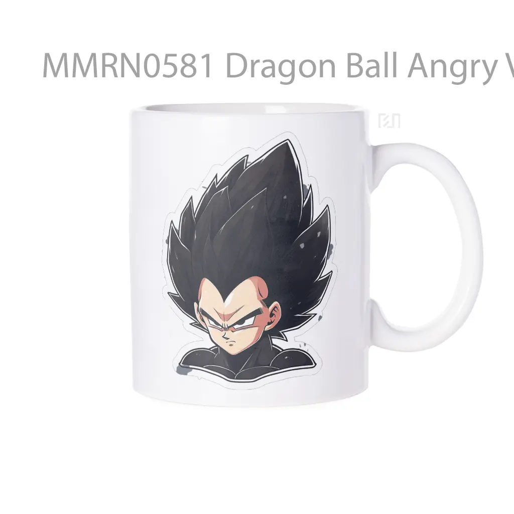 Dragon Ball Angry Vegeta Anime Gelas Keramik Mug