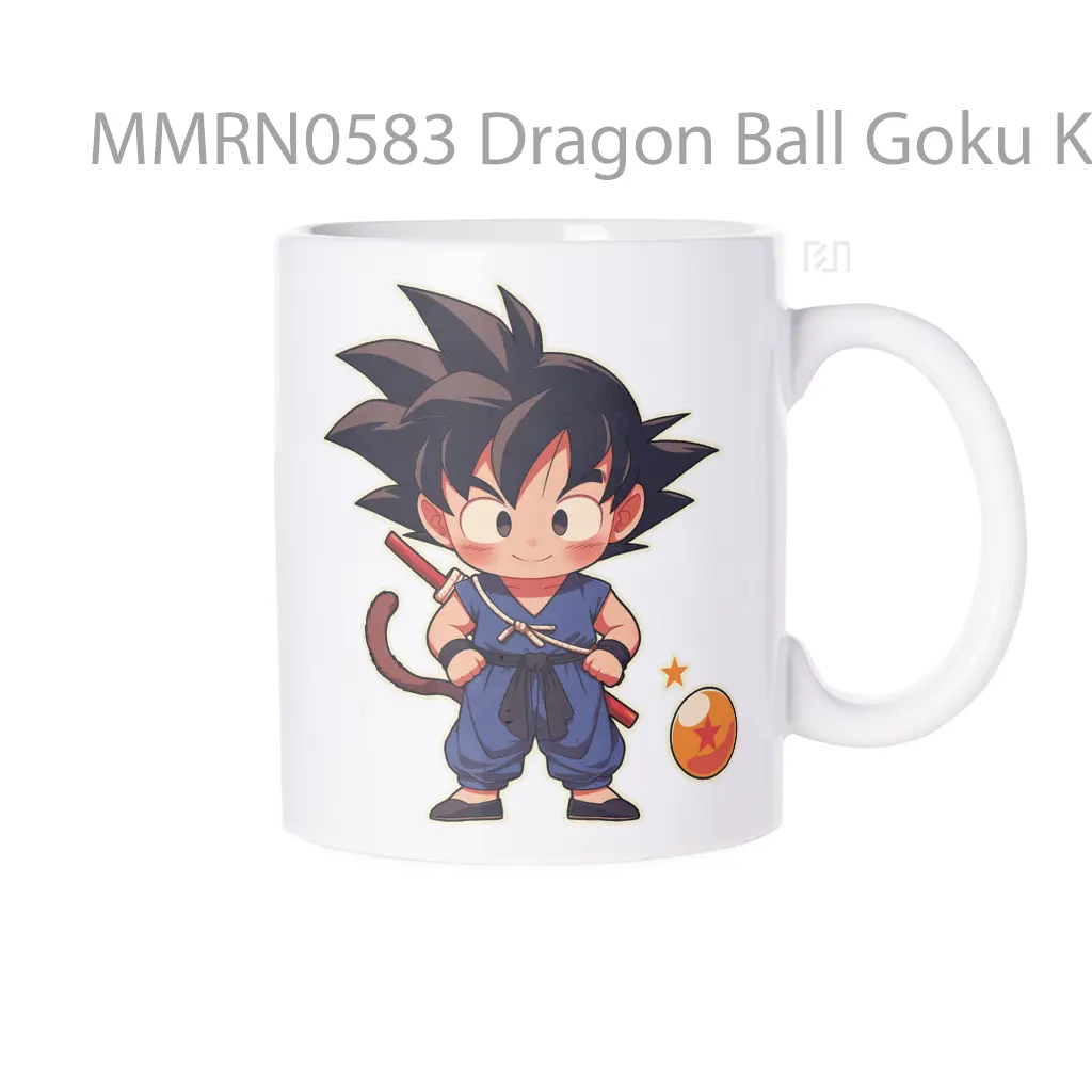 Dragon Ball Goku Kid Chibi Gelas Keramik Mug