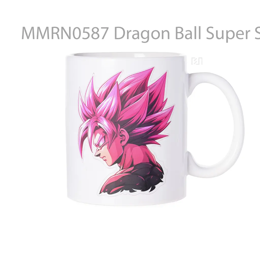 Dragon Ball Super Saiyan Rose Goku Gelas Keramik Mug