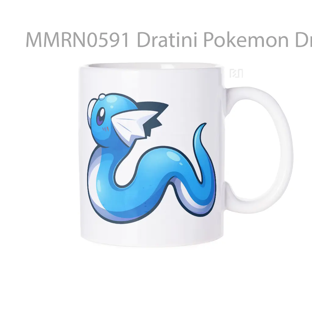 Dratini Pokemon Dragon Gelas Keramik Mug