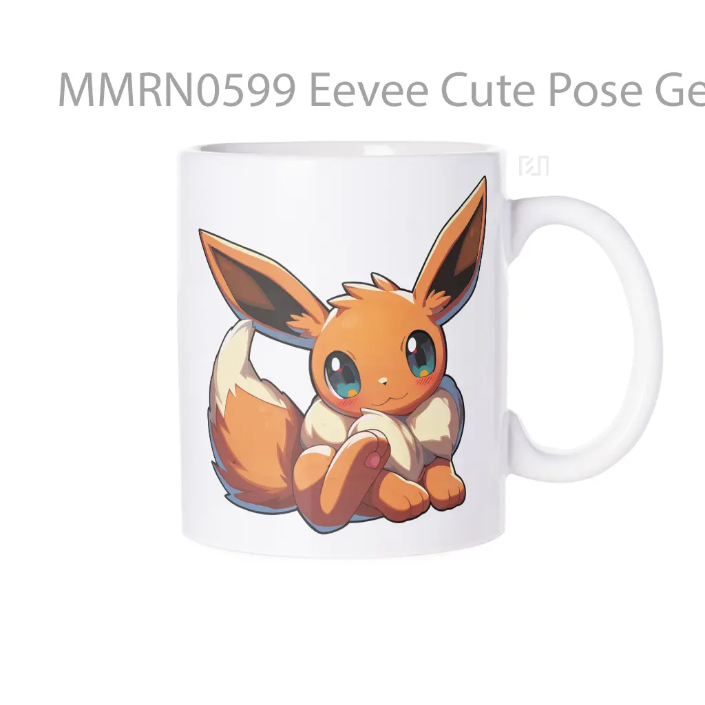 Eevee Cute Pose Gelas Keramik Mug