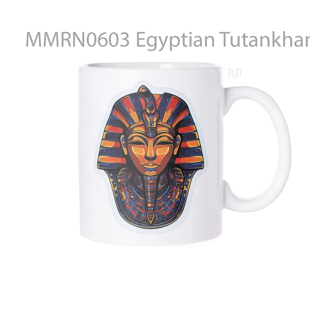 Egyptian Tutankhamun Mask Gelas Keramik Mug