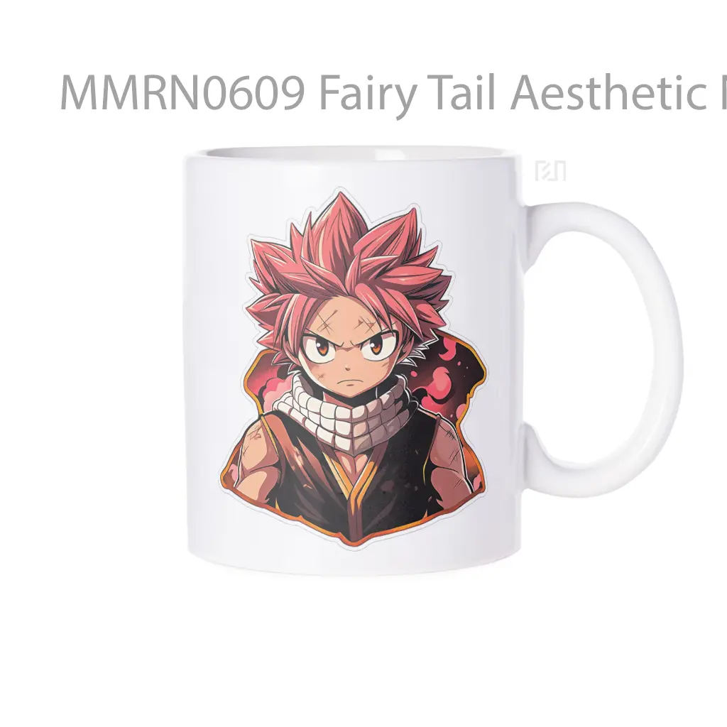 Fairy Tail Aesthetic Natsu Dragneel Gelas Keramik Mug