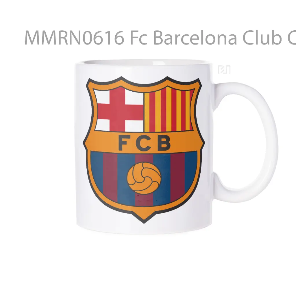 Fc Barcelona Club Crest Gelas Keramik Mug