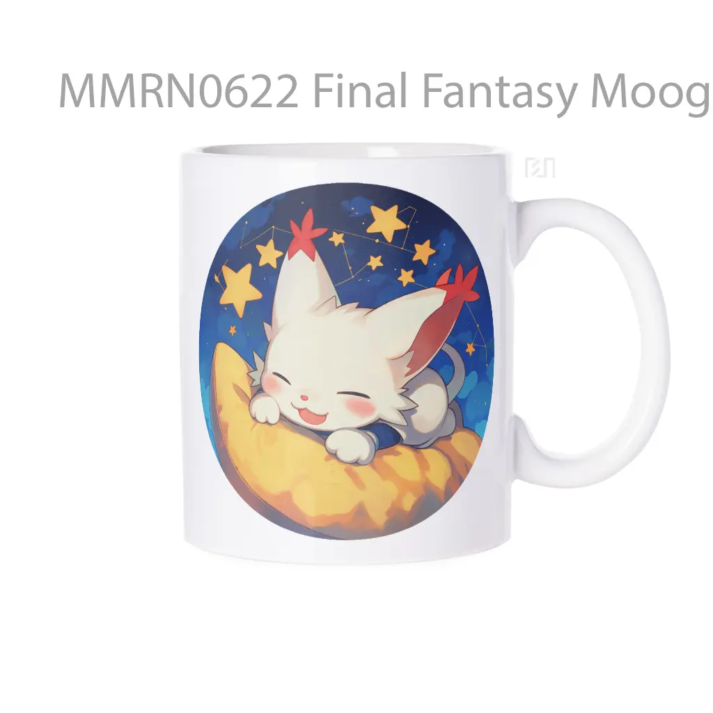 Final Fantasy Moogle Dreamer Gelas Keramik Mug