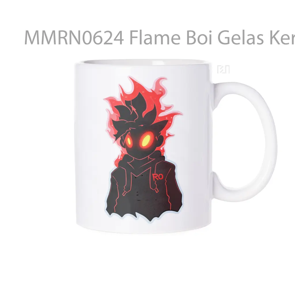 Flame Boi Gelas Keramik Mug