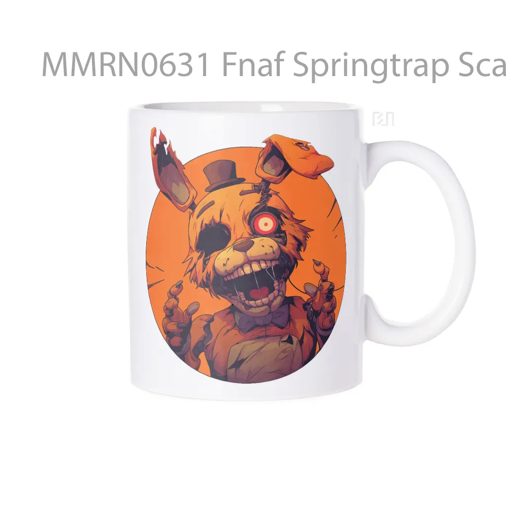 Fnaf Springtrap Scary Gelas Keramik Mug