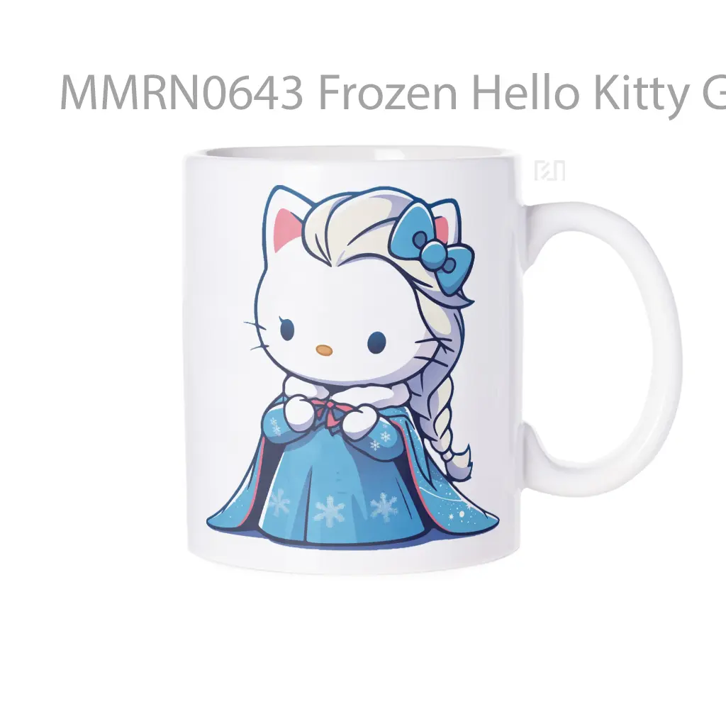 Frozen Hello Kitty Gelas Keramik Mug