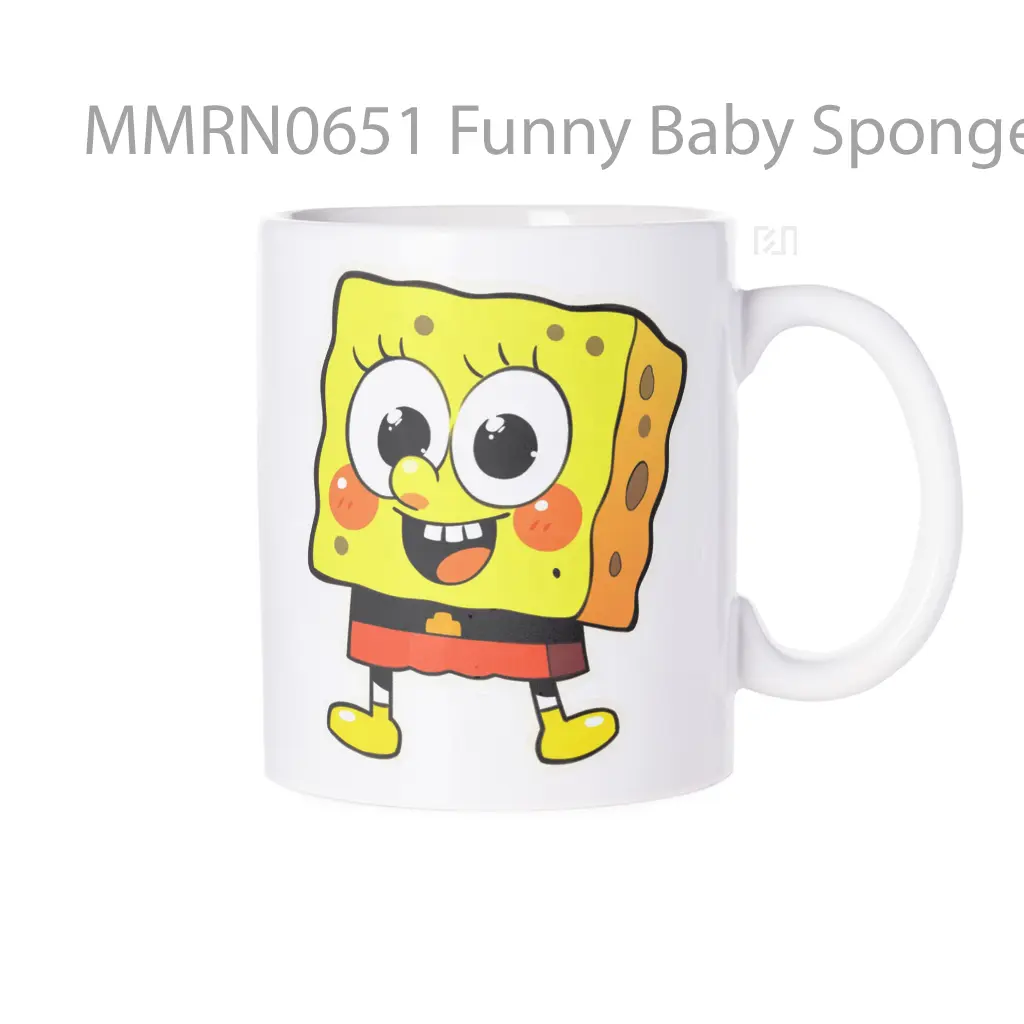 Funny Baby Spongebob Gelas Keramik Mug