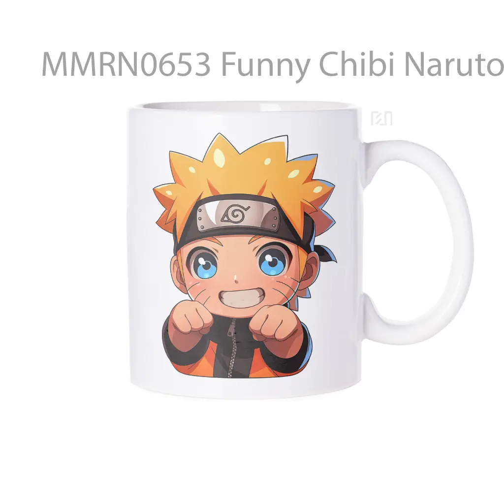 Funny Chibi Naruto Gelas Keramik Mug