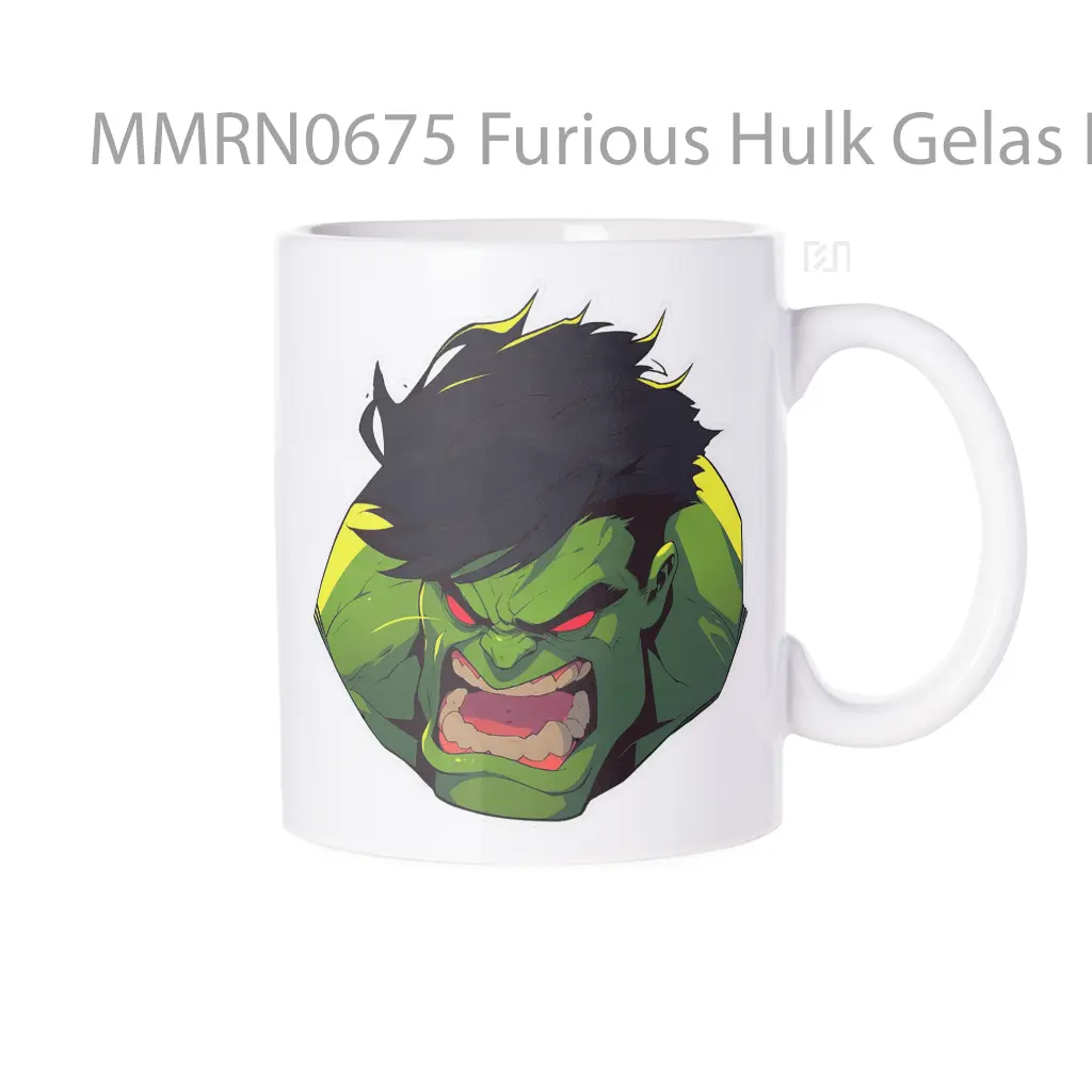 Furious Hulk Gelas Keramik Mug