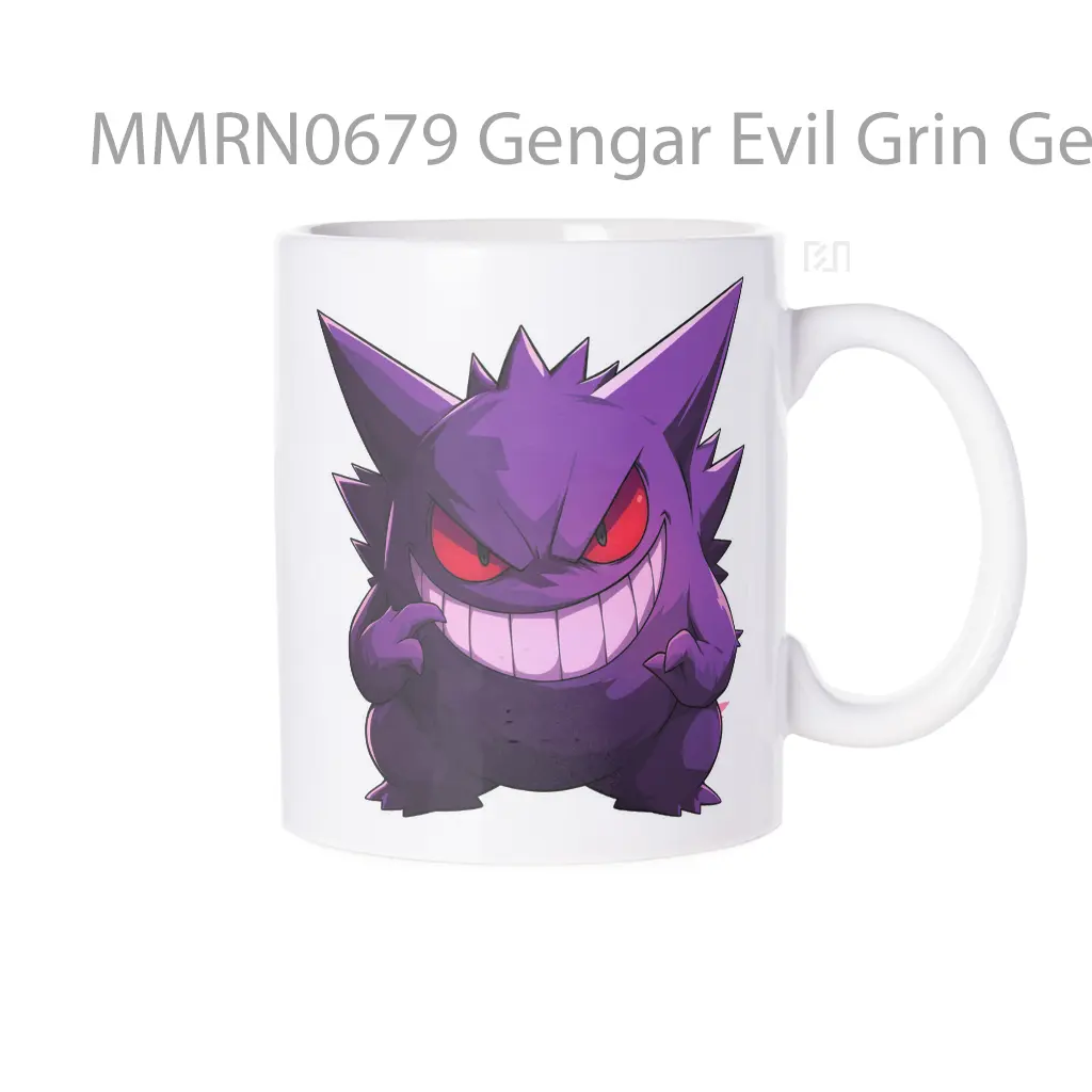 Gengar Evil Grin Gelas Keramik Mug