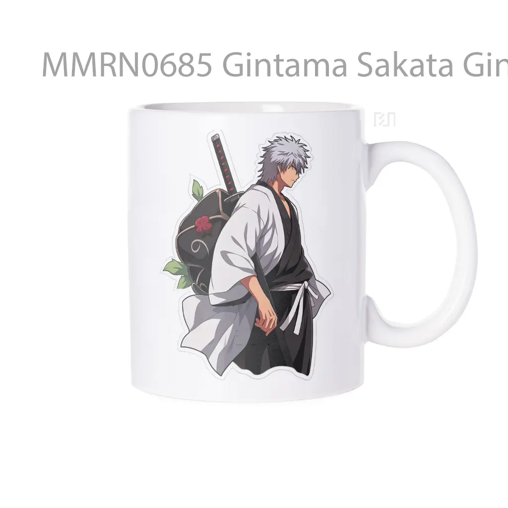Gintama Sakata Gintoki Anime Gelas Keramik Mug