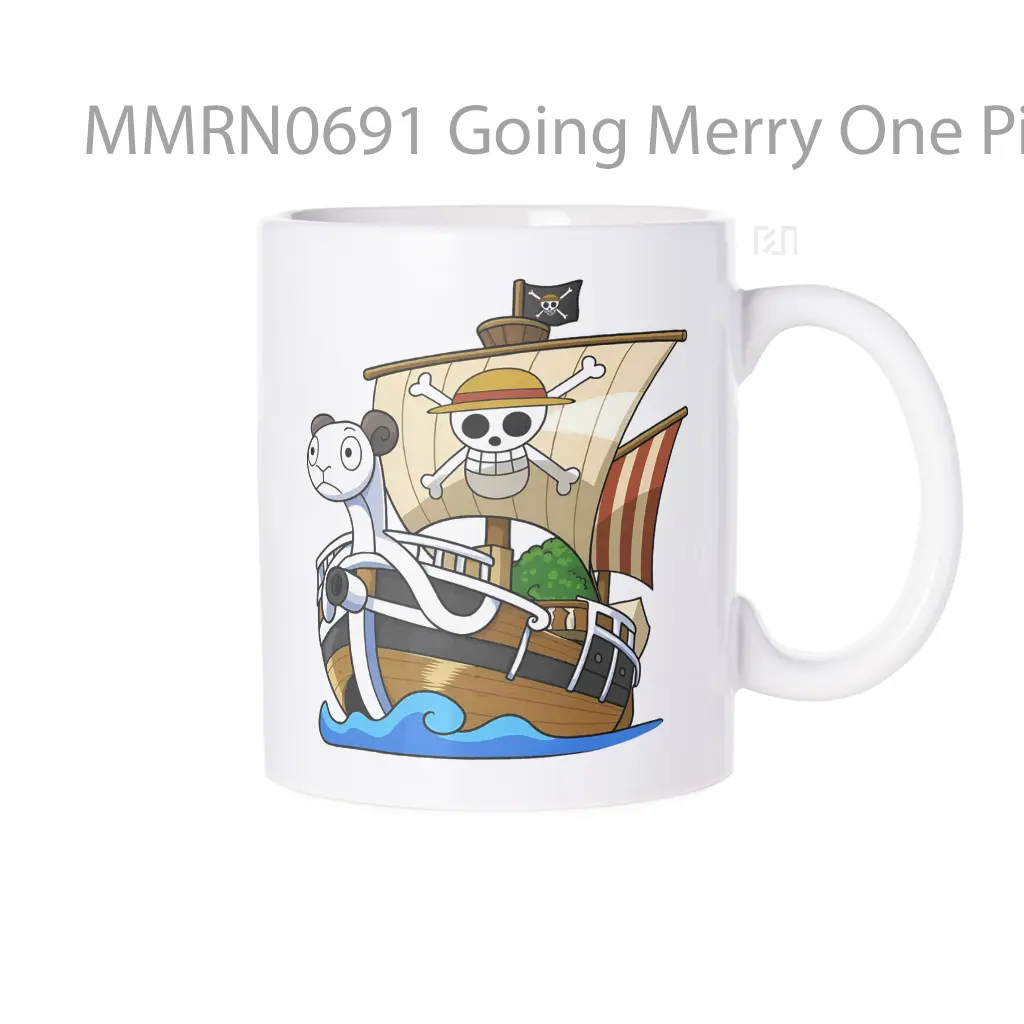 Going Merry One Piece Ship Gelas Keramik Mug