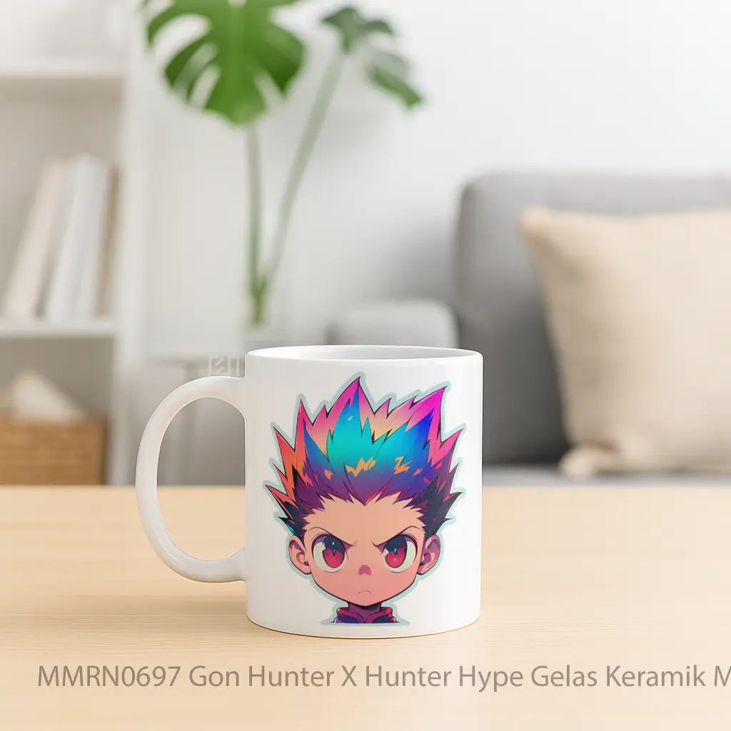 Gon Hunter X Hunter Hype Gelas Keramik Mug - Sudut 2