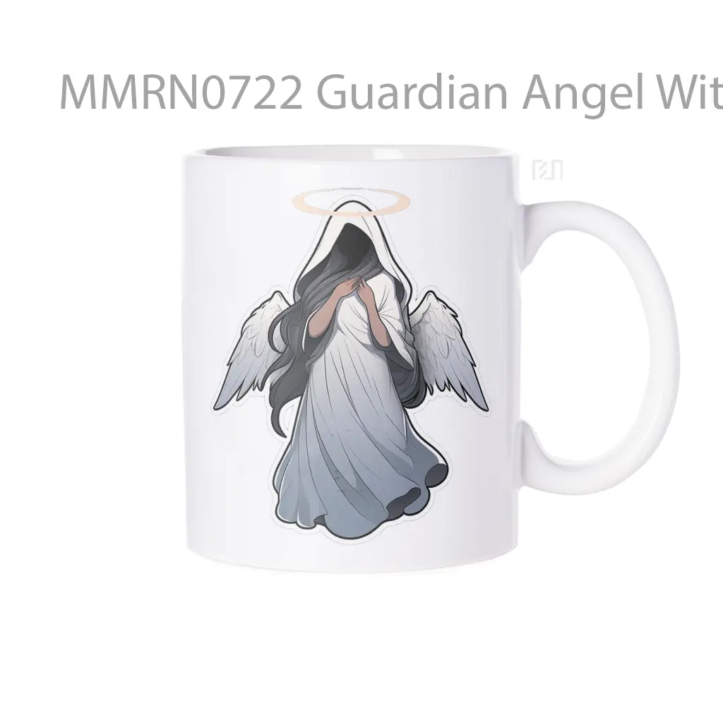 Guardian Angel With A Halo Gelas Keramik Mug