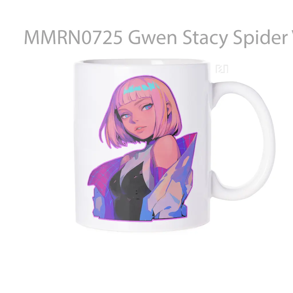 Gwen Stacy Spider Verse Gelas Keramik Mug