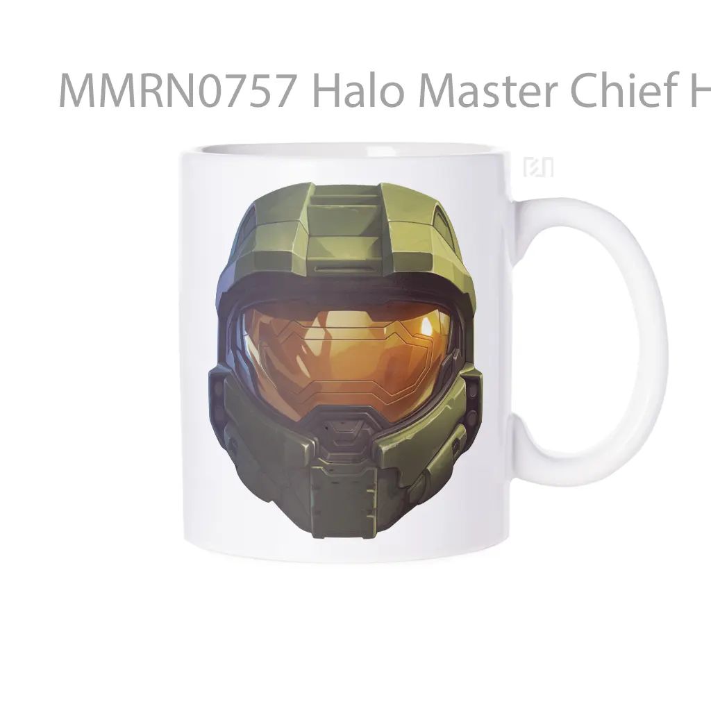 Halo Master Chief Helmet Gelas Keramik Mug