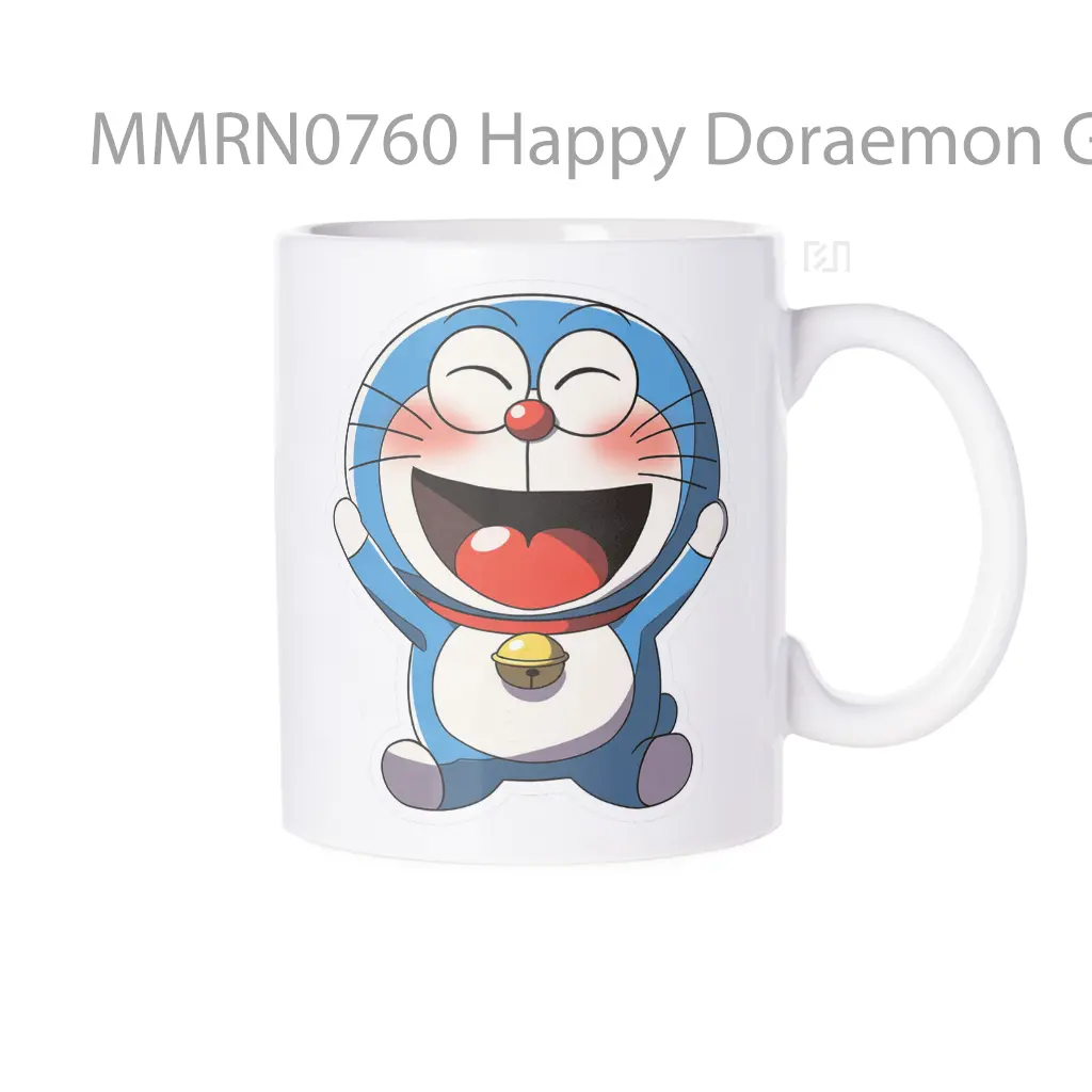 Happy Doraemon Gelas Keramik Mug