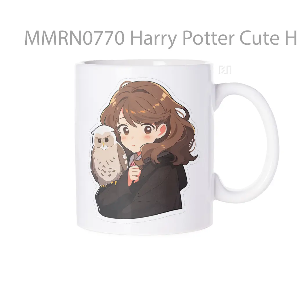 Harry Potter Cute Hermione With Owl Gelas Keramik Mug
