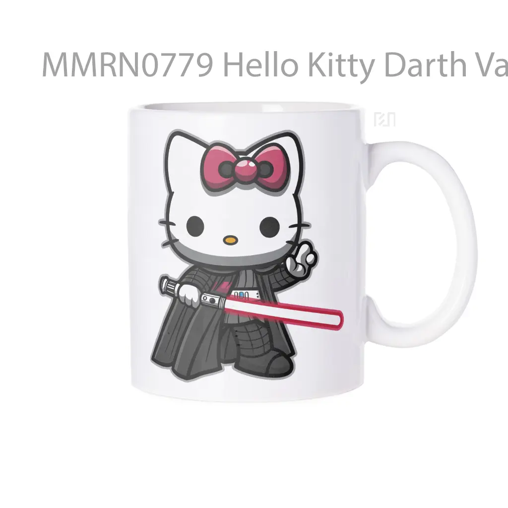 Hello Kitty Darth Vader Crossover Gelas Keramik Mug