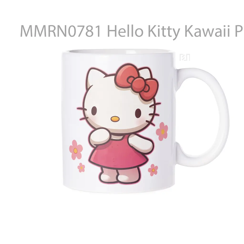 Hello Kitty Kawaii Pink Gelas Keramik Mug