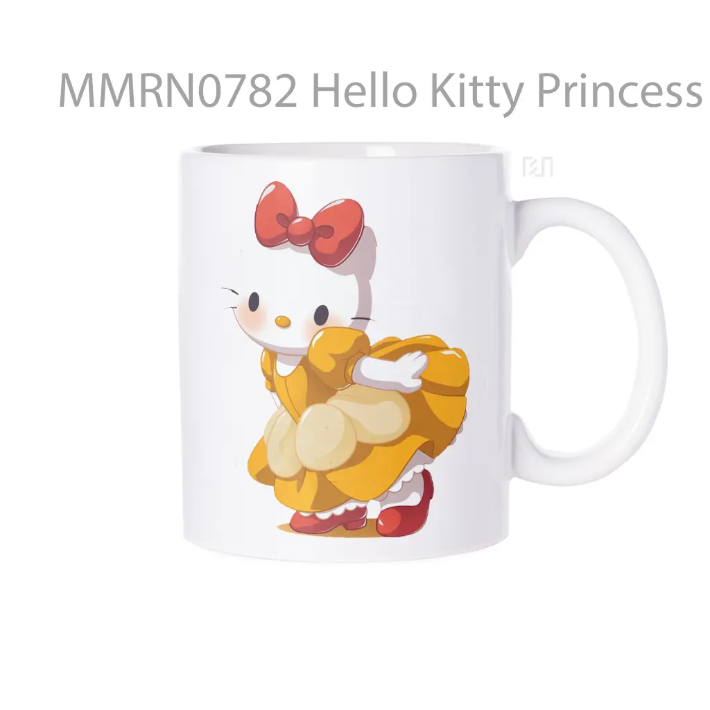 Hello Kitty Princess Dress Gelas Keramik Mug