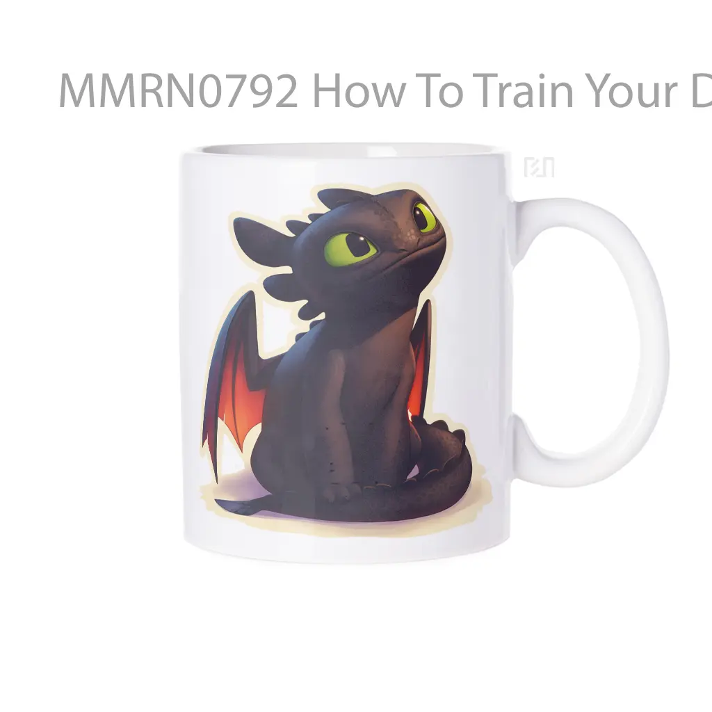 How To Train Your Dragon Toothless Gelas Keramik Mug