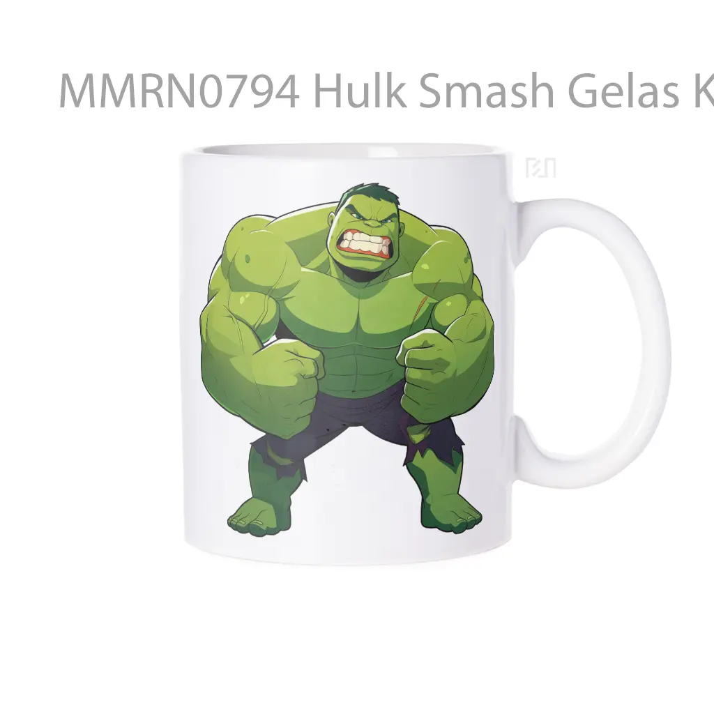Hulk Smash Gelas Keramik Mug