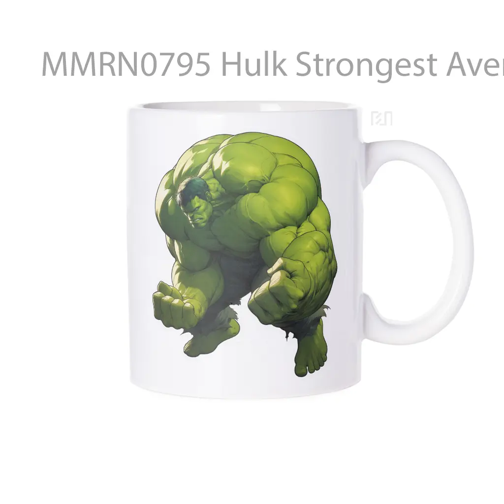 Hulk Strongest Avenger Gelas Keramik Mug
