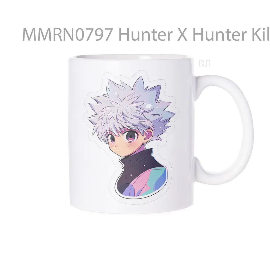 Hunter X Hunter Killua With Big Eyes Gelas Keramik Mug