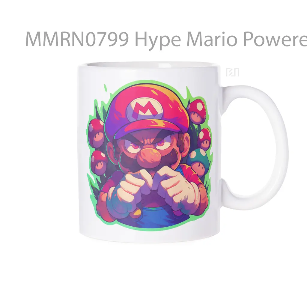 Hype Mario Powered Up Gelas Keramik Mug